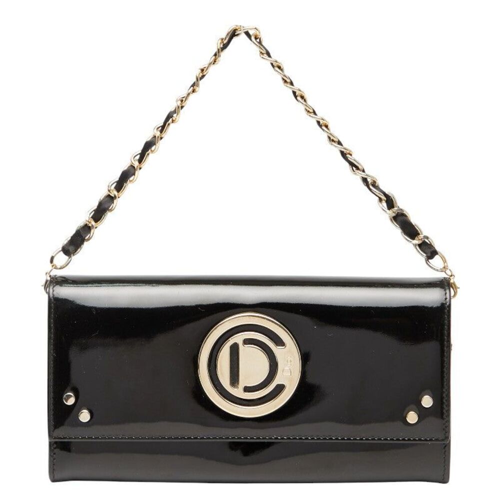 Dior Patent Leather 2way Handbag
